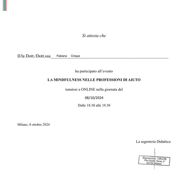 Ingrandire l'immagine: certificate 3