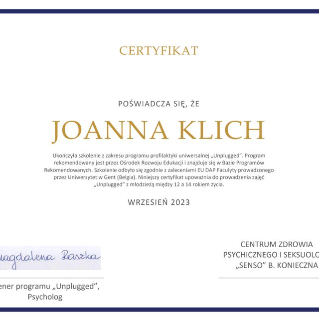 Powiększ obraz: certificate 9
