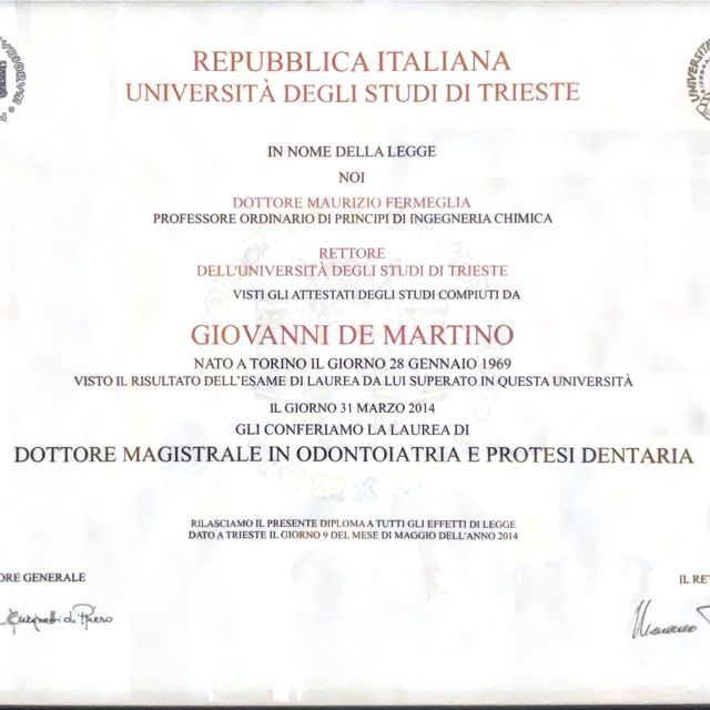 Ingrandire l'immagine: certificate 6