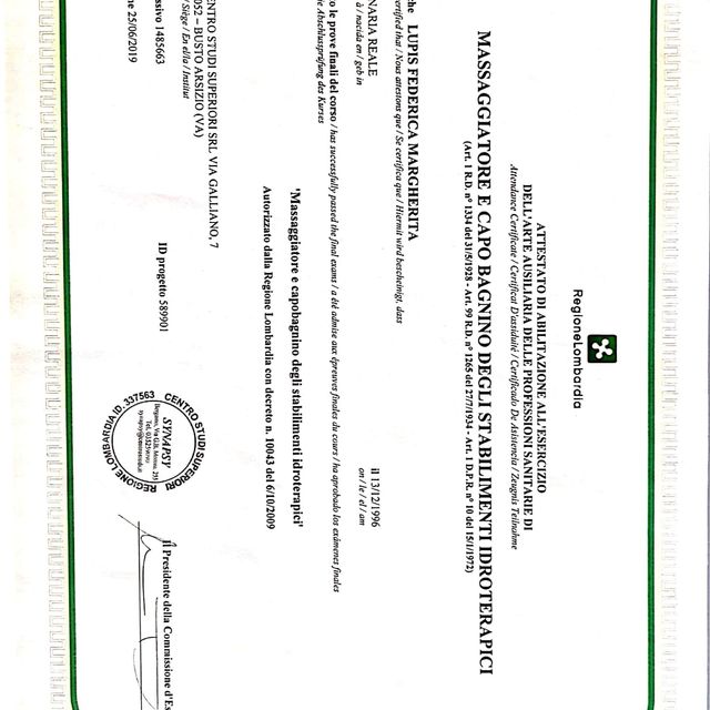Ingrandire l'immagine: certificate 1