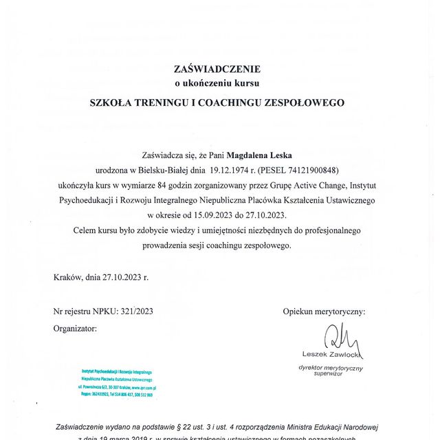 Powiększ obraz: certificate 5
