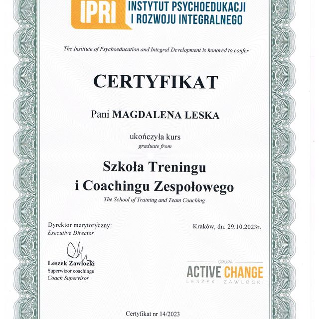 Powiększ obraz: certificate 4