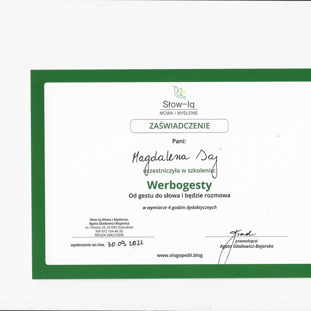 Powiększ obraz: certificate 10