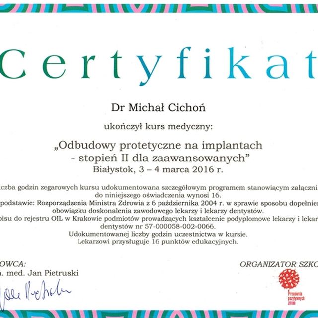 Powiększ obraz: certificate 16