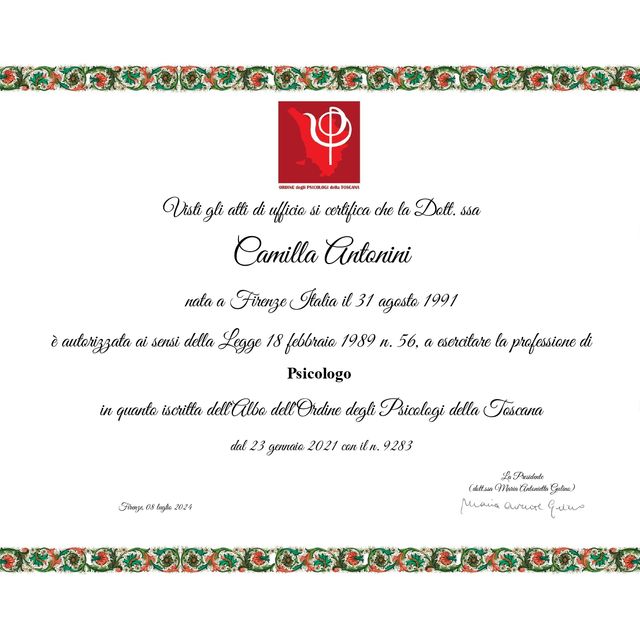 Ingrandire l'immagine: certificate 1