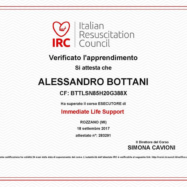 Ingrandire l'immagine: certificate 6