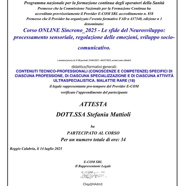 Ingrandire l'immagine: certificate 8