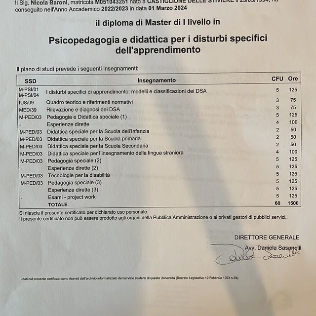 Ingrandire l'immagine: certificate 1