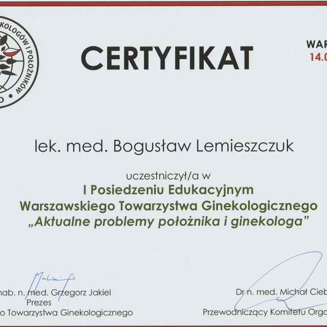 Powiększ obraz: certificate 15