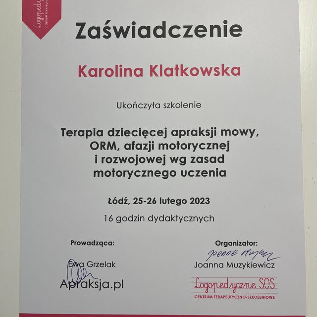 Powiększ obraz: certificate 16