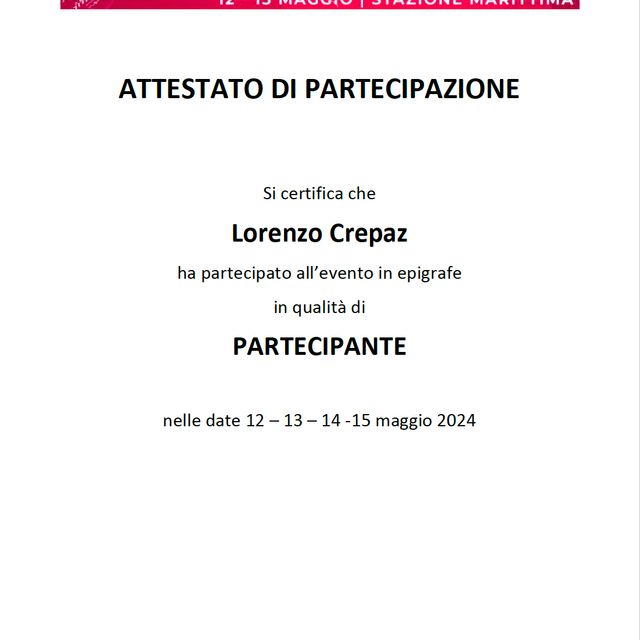 Ingrandire l'immagine: certificate 4
