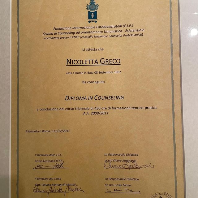 Ingrandire l'immagine: certificate 1