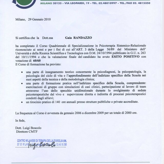 Ingrandire l'immagine: certificate 4