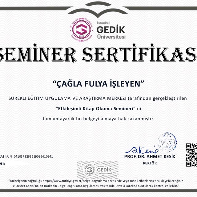 Resmi büyüt: certificate 21