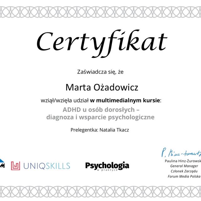 Powiększ obraz: certificate 16