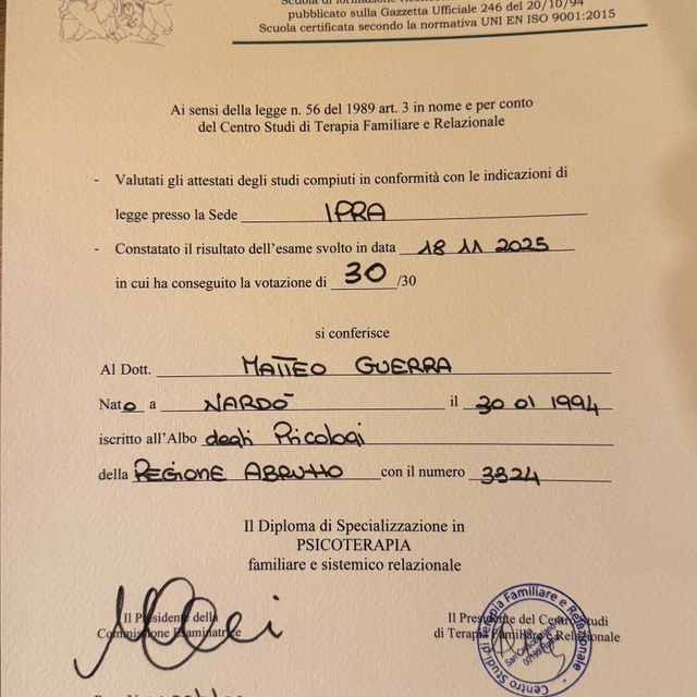 Ingrandire l'immagine: certificate 1