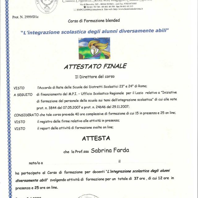 Ingrandire l'immagine: certificate 10