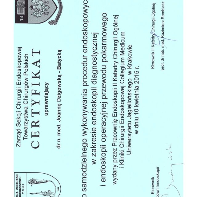 Powiększ obraz: certificate 15