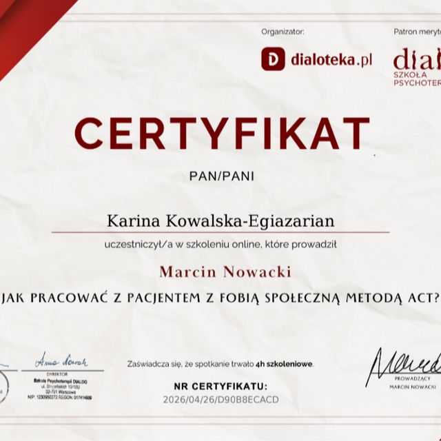 Powiększ obraz: certificate 16