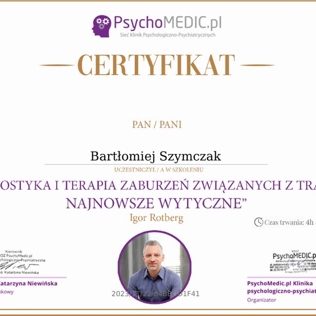 Powiększ obraz: certificate 10