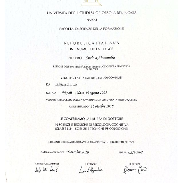 Ingrandire l'immagine: certificate 1