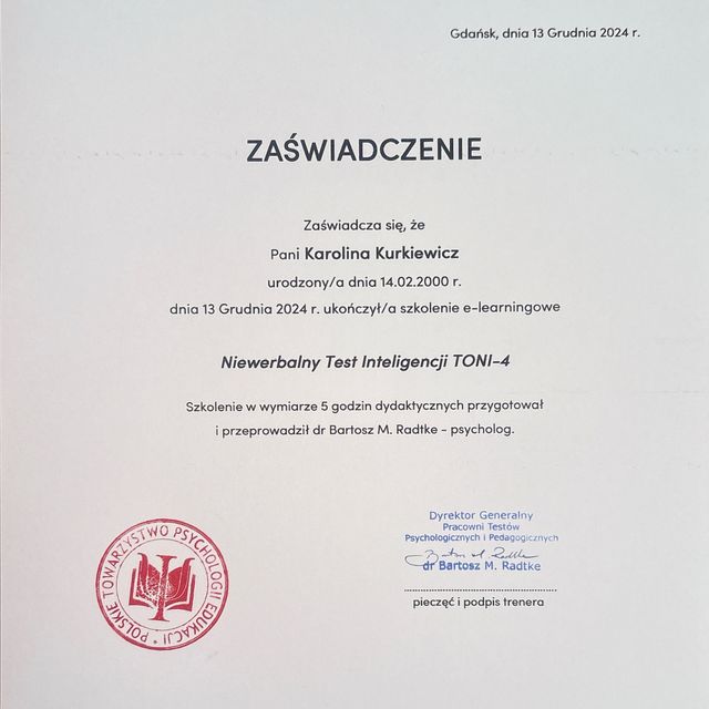Powiększ obraz: certificate 19