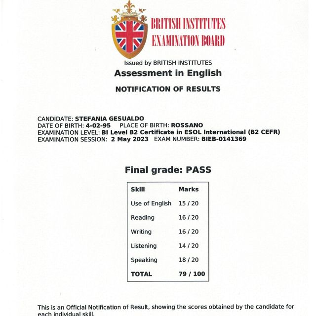 Ingrandire l'immagine: certificate 1