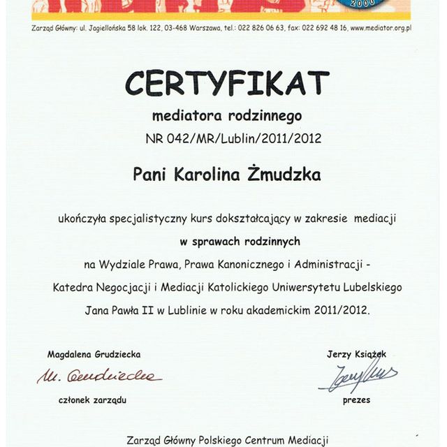 Powiększ obraz: certificate 10