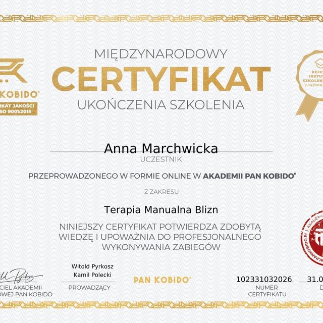Powiększ obraz: certificate 16