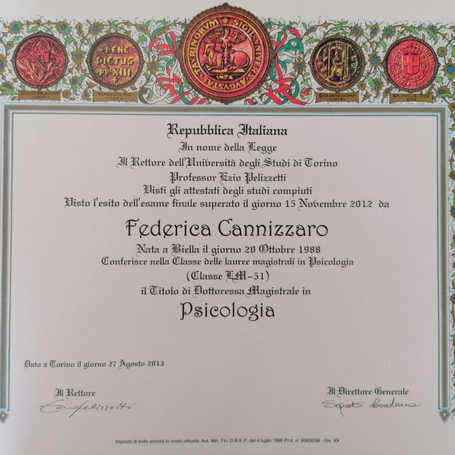 Ingrandire l'immagine: certificate 1