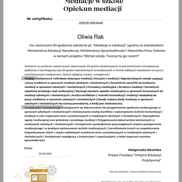 Powiększ obraz: certificate 5