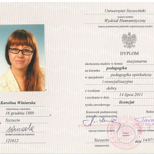 Powiększ obraz: certificate 8