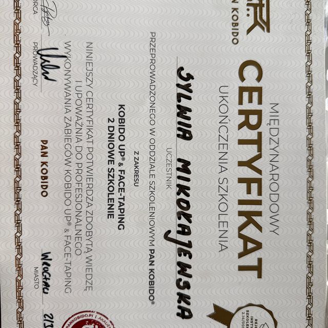 Powiększ obraz: certificate 9