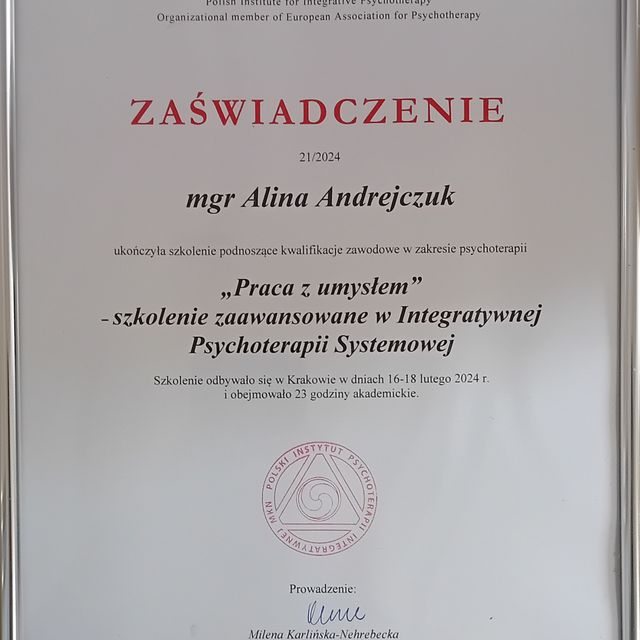 Powiększ obraz: certificate 16
