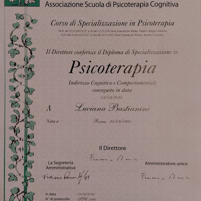 Ingrandire l'immagine: certificate 1