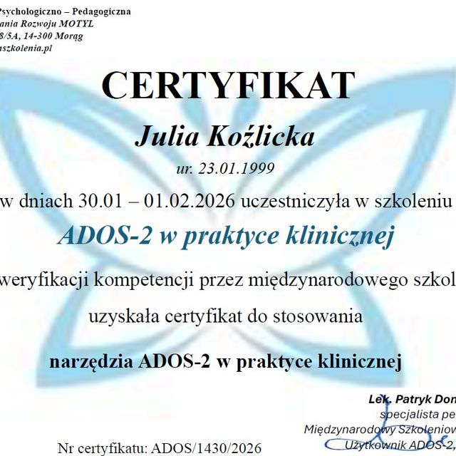Powiększ obraz: certificate 1