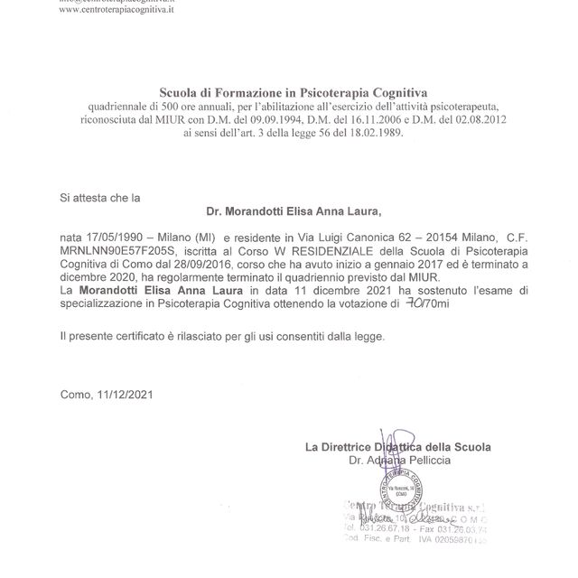 Ingrandire l'immagine: certificate 1