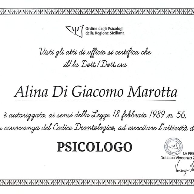 Ingrandire l'immagine: certificate 1