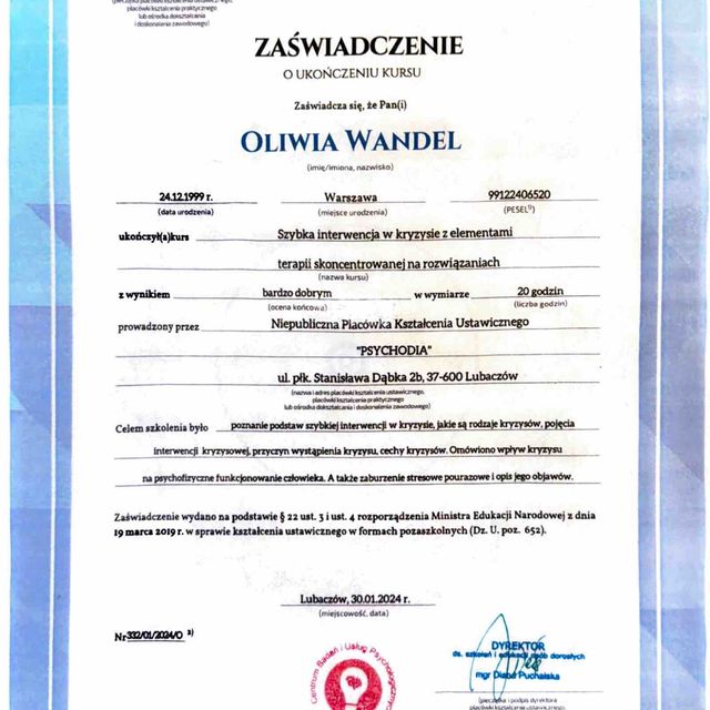 Powiększ obraz: certificate 11