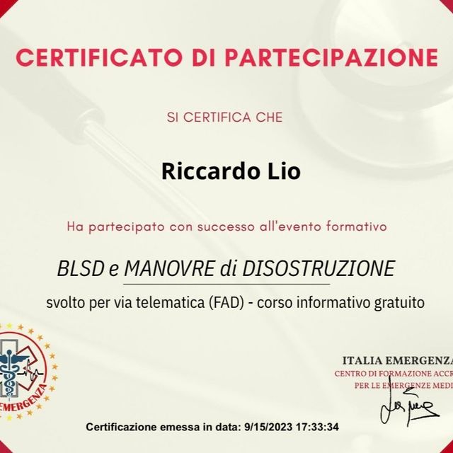 Ingrandire l'immagine: certificate 9