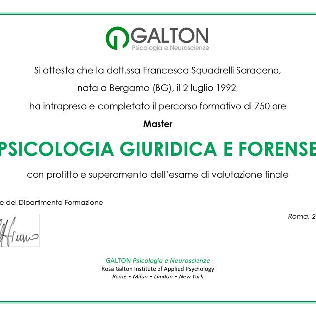 Ingrandire l'immagine: certificate 1