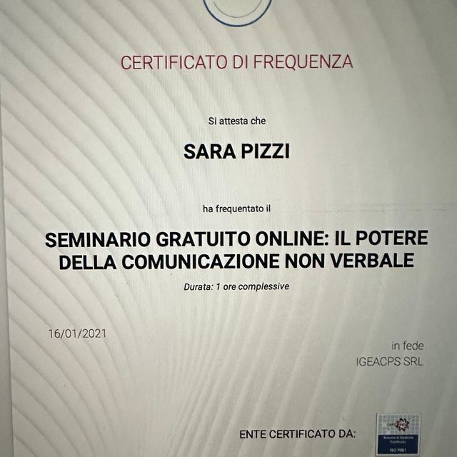 Ingrandire l'immagine: certificate 10