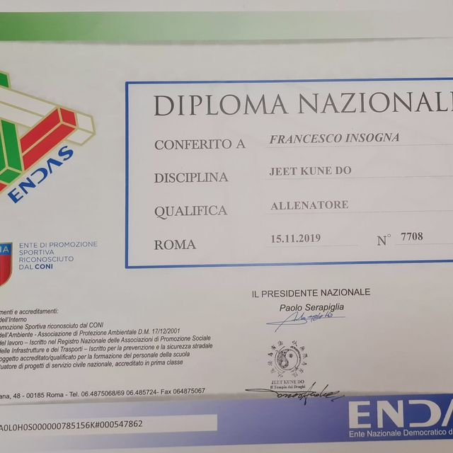 Ingrandire l'immagine: certificate 8