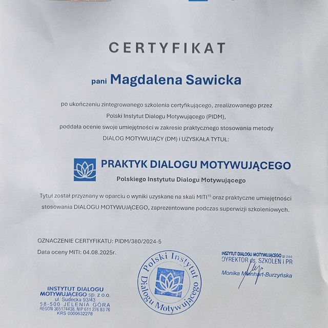 Powiększ obraz: certificate 8