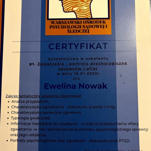 Powiększ obraz: certificate 17