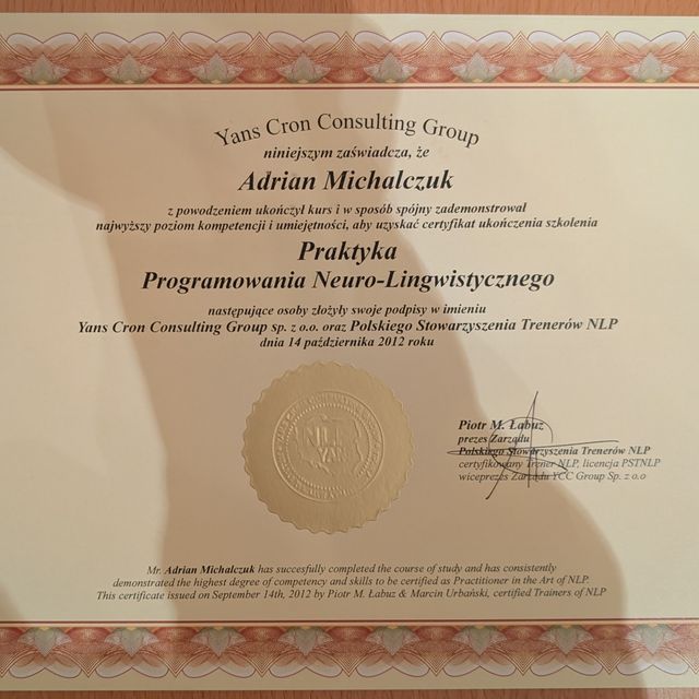 Powiększ obraz: certificate 1