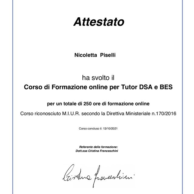 Ingrandire l'immagine: certificate 2