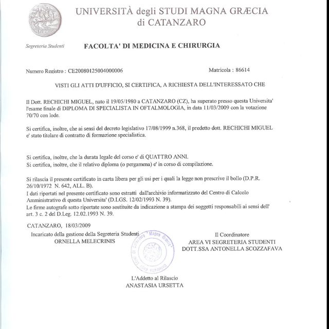 Ingrandire l'immagine: certificate 1