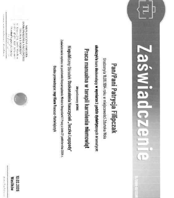 Powiększ obraz: certificate 13