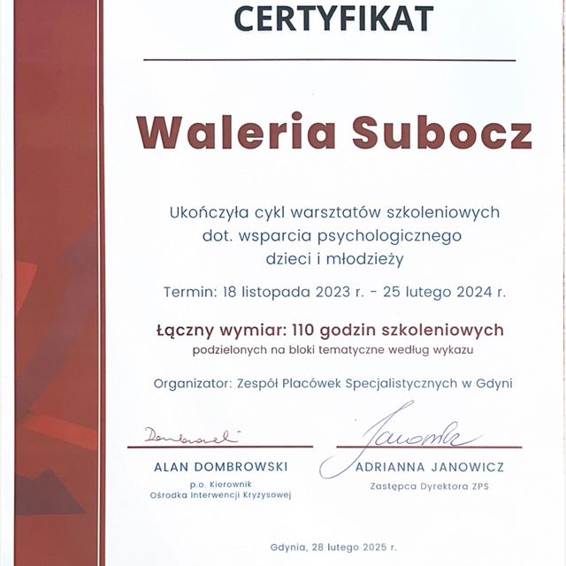Powiększ obraz: certificate 5